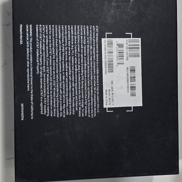 AT&T ZTE MF279 Home Wireless WiFi 4G LTE Phone Internet Router Hot Spot w/ Box - Picture 5 of 5